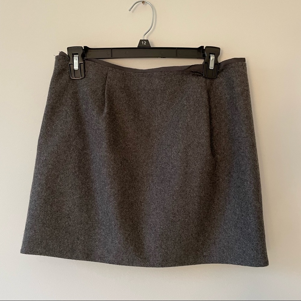J. Crew Wool Skirt - Picture 2 of 3